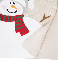 Forsty Snowman Runner