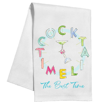 Cocktail Time Towel