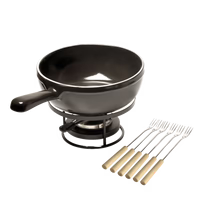 Fondue Set-Charcoal