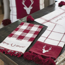 Christmas Cheer Reindeer Dishtowel