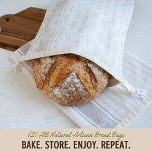 Reusable Beeswax Bread Bags