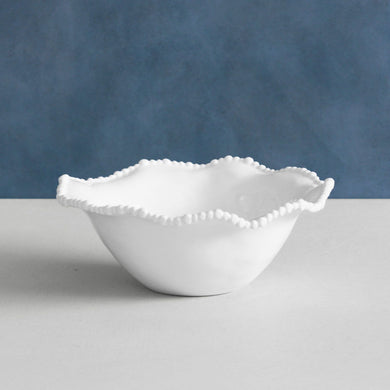 Vida Alegria Medium Bowl-White