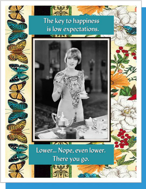 Key To Happiness Card