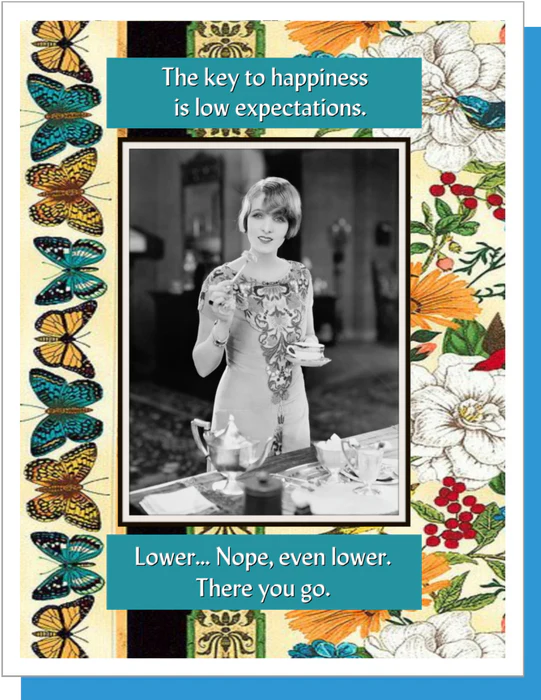 Key To Happiness Card