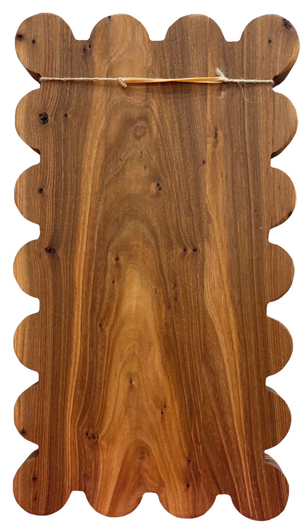 Rectangular, Scalloped, Cutting Board in Elm-2522