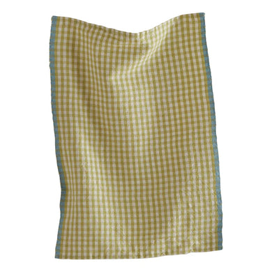 Citron Check Towel