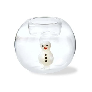 Snowman Globe Tealight holder