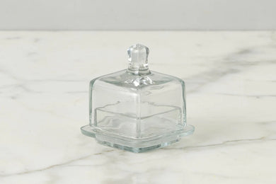 Bistro Glass Jam Jar, Square
