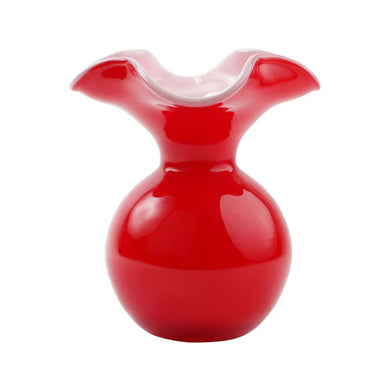 Hibiscus Red Small Vase