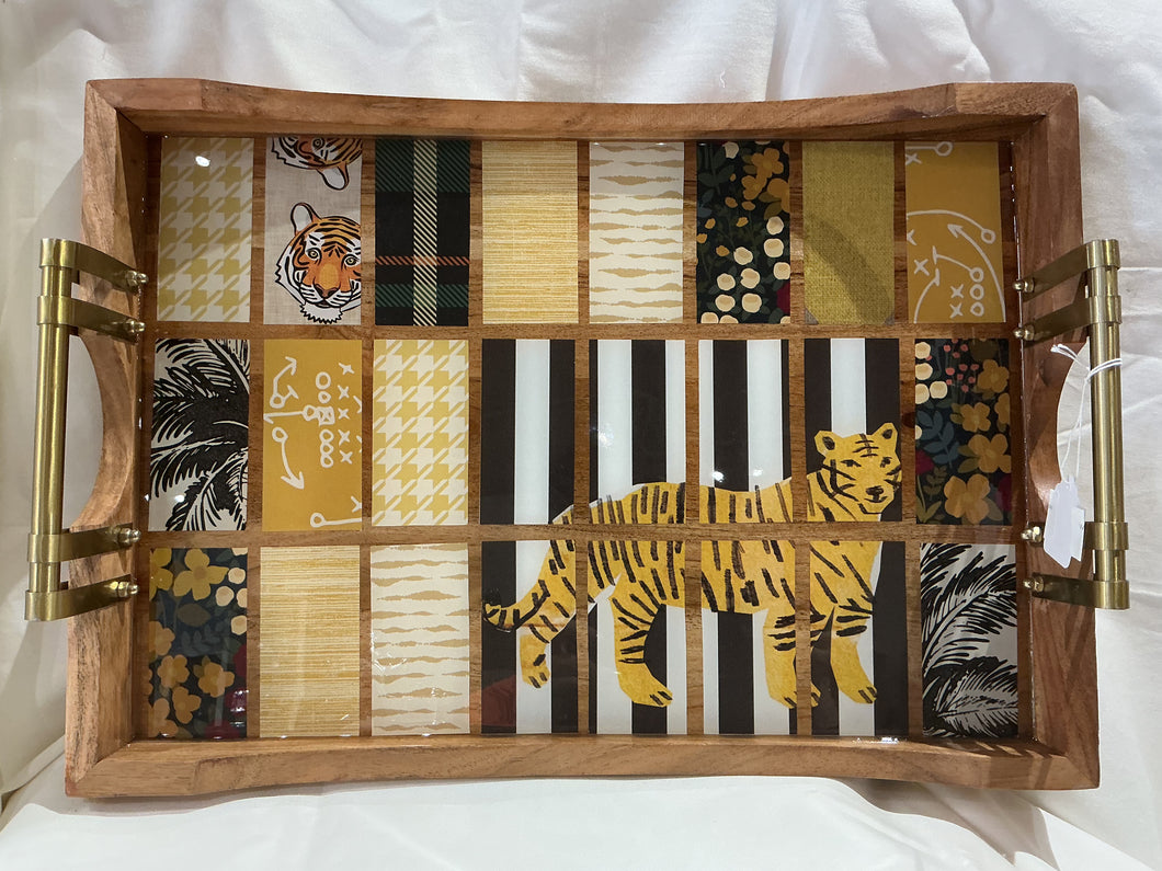 Wood Tiger Tray