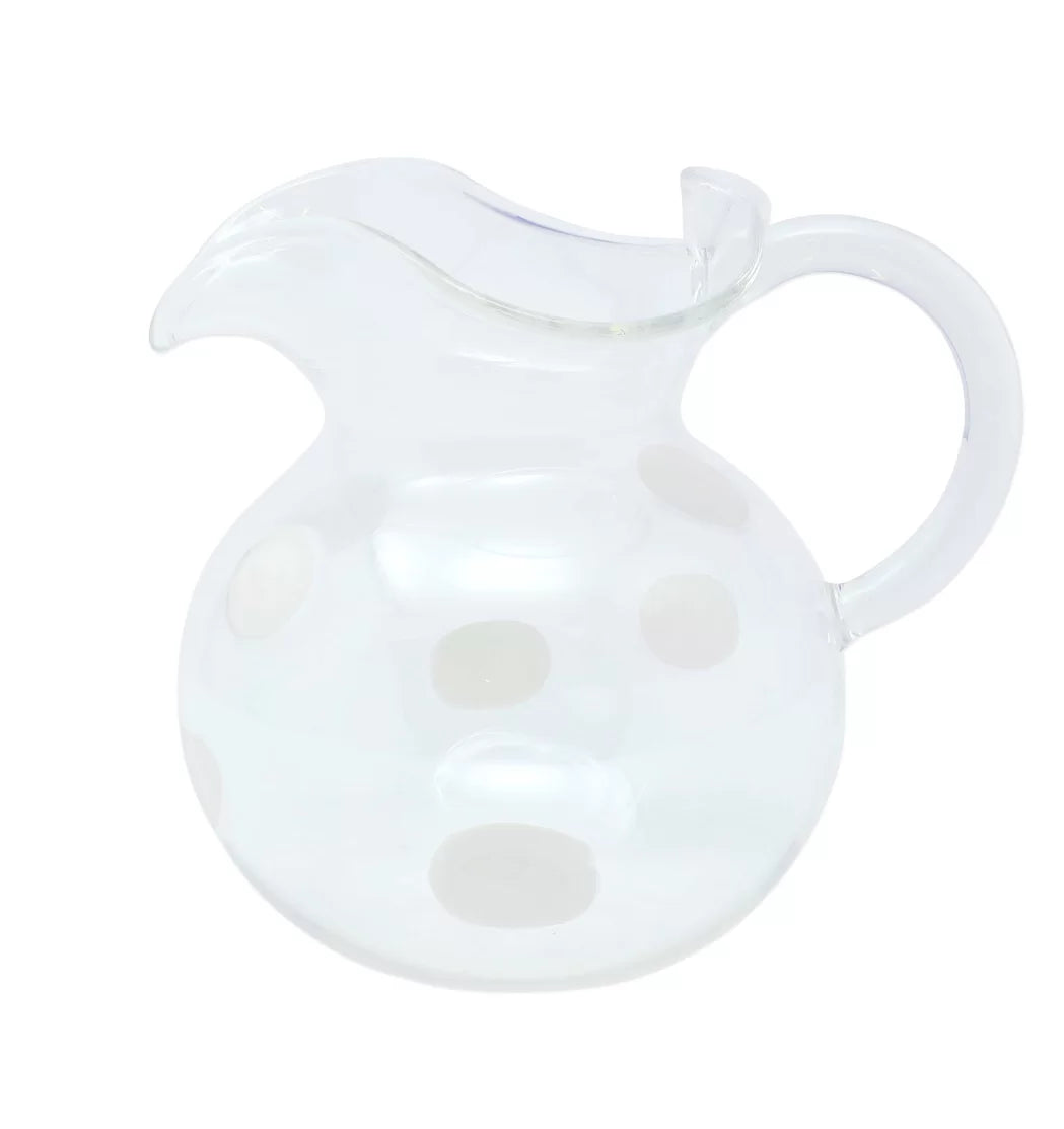 Drop Three Spout Pitcher -White