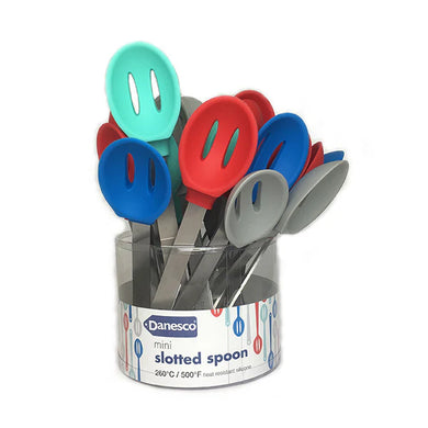 Mini Silicone Slotted Spoon