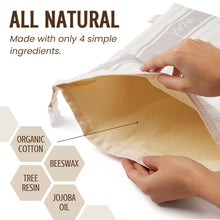 Reusable Beeswax Bread Bags
