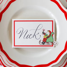 Old St. Nick Sleigh Place Card