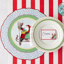 Red Classic Stripe Table Runner