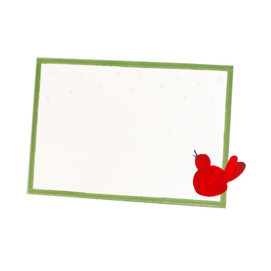 Red Bird Place Card
