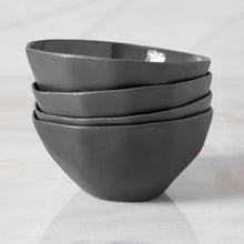 Tam Stoneware Dessert Bowl, Slate