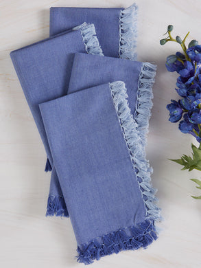 Chambray Napkin Blue