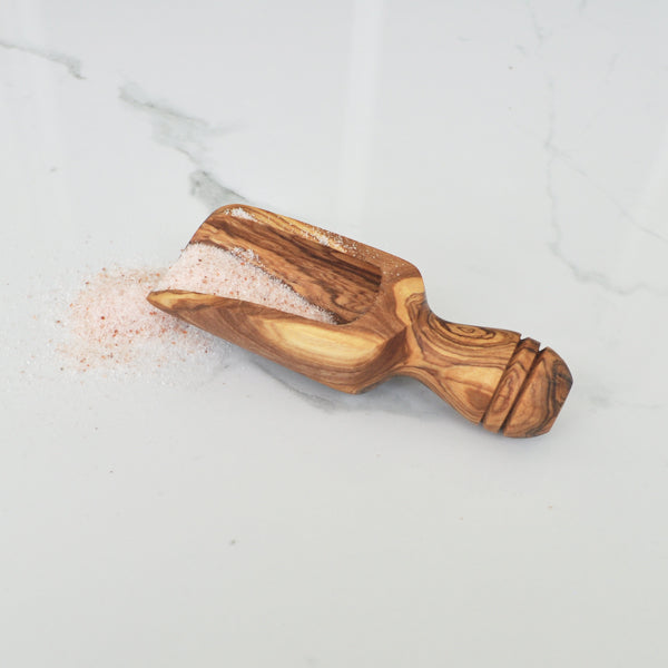 Scoop Salt Olive Wood