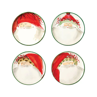 Old St. Nick  Canape Plate