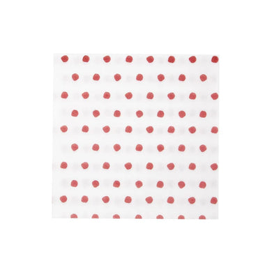 Red Dot Cocktail Napkin