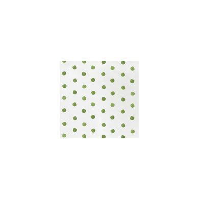 Green Dot Cocktail Napkin
