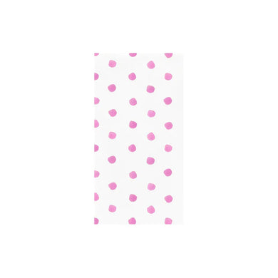 Papersoft Napkins Dot Pink Guest Towels