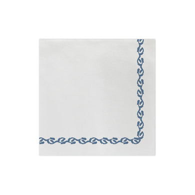 Papersoft Napkins Florentine Light Blue Dinner
