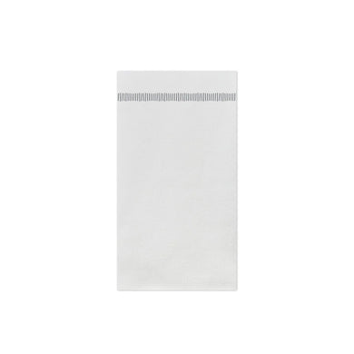 Papersoft Napkins Fringe Gray Guest Towels (Pack of 20)