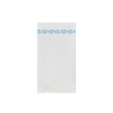 Papersoft Napkins Florentine Light Blue Guest Towel
