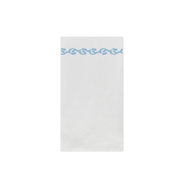 Papersoft Napkins Florentine Light Blue Guest Towel