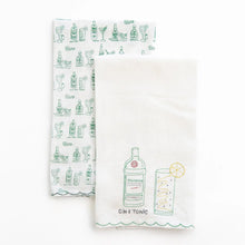 Gin & Tonic Towel S/2
