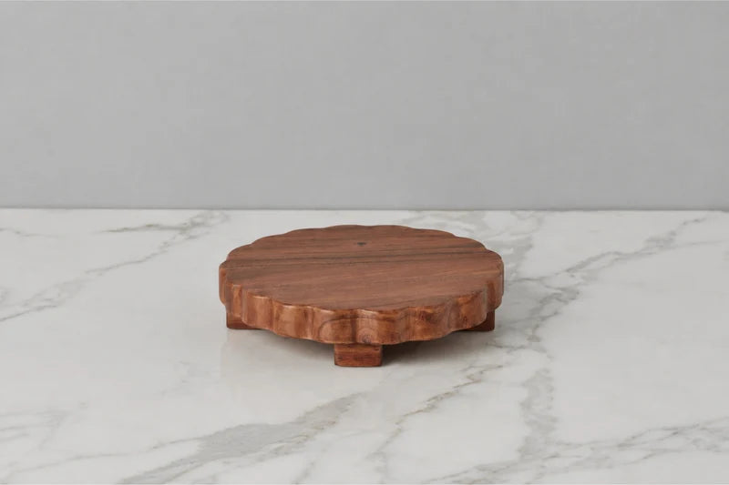 Scalloped Trivet Riser, Small