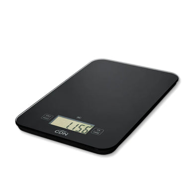 15 Lb. Digital Glass Scale-Black