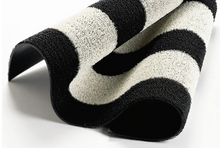 Big Mat 36X60  Bold Stripe Blk/White