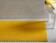 Doormat -Shag Lemon Yellow