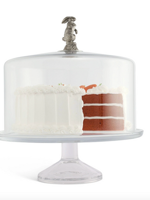 Rabbit Cake Pedestal and Dome