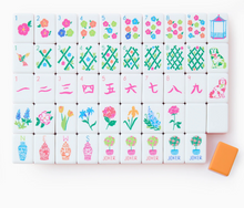 Sunset Mahjong Tiles