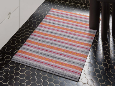 Ribbon Shag Utility Mat- Bon Bon