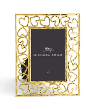 HEART PHOTO FRAME GOLD 4X6