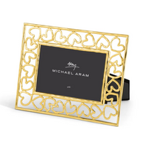 HEART PHOTO FRAME GOLD 4X6