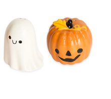 Spooky Friends Ceramic Salt & Pepper Shakers