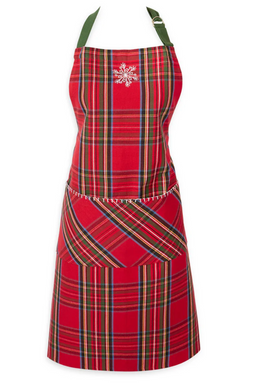 Tis the Season Plaid Apron
