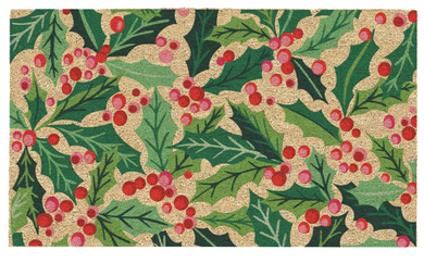 Holly Jolly Doormat
