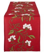 Mistlletoe Embroidered Table Runner - 14 x 70738215542151
