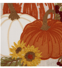 Pumpkin Harvest Embellished Table Runner - 14 x 70