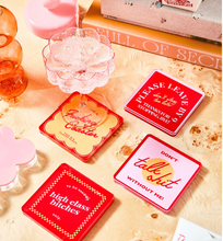 Snarky Coasters-Orange