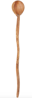 Olive Wood Wavy Spoon