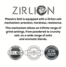 Paris 7" U'Select Salt Grinder Saffron