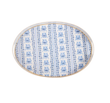 Pomegranate Enameled Olivia Tray 14x20